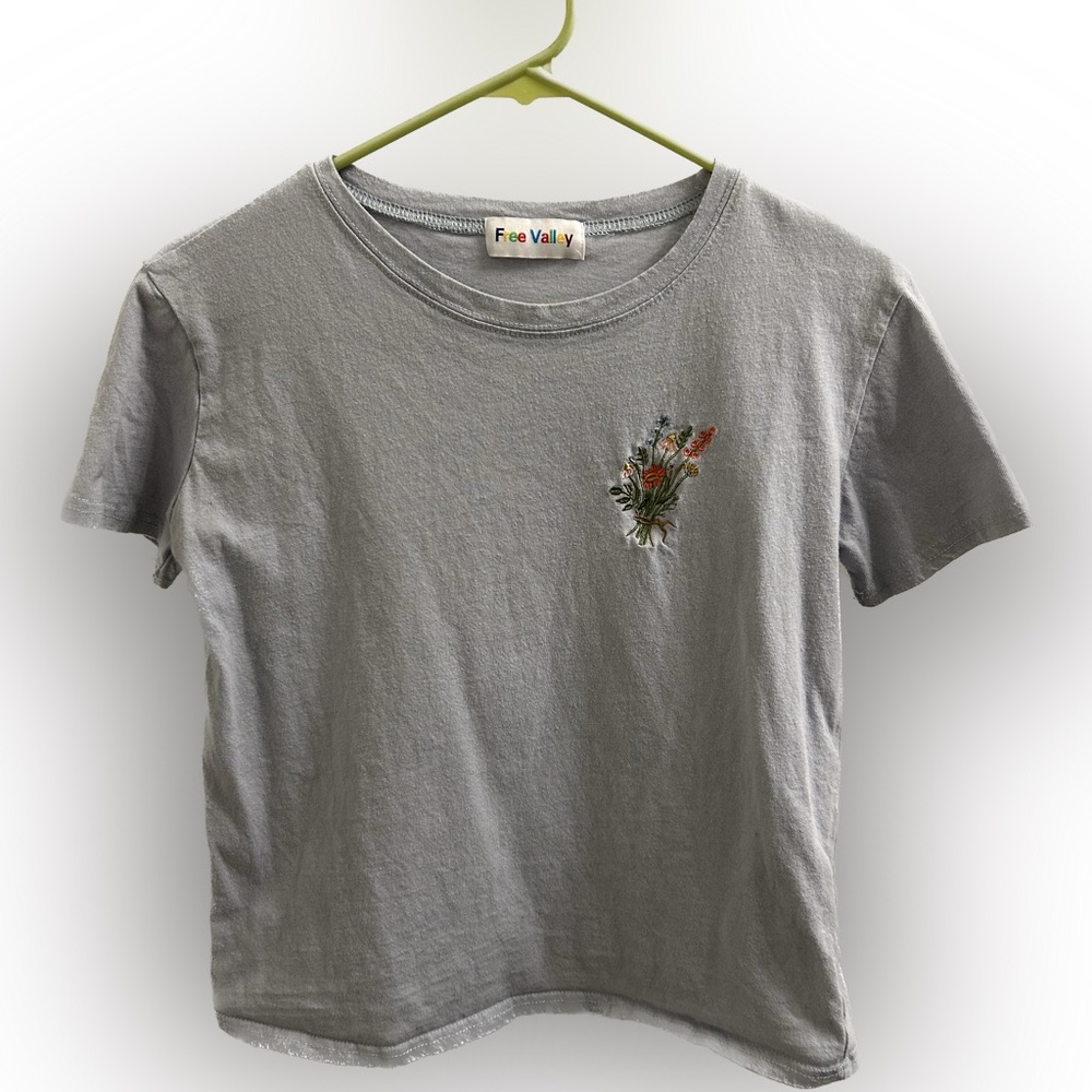 Embroidered Tee